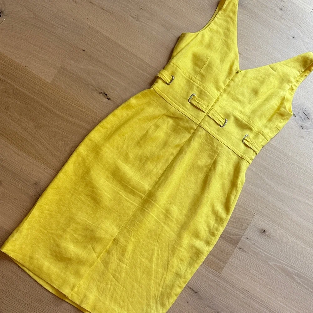 100% Linen Dress by Donna Morgan - Picture 7 of 8